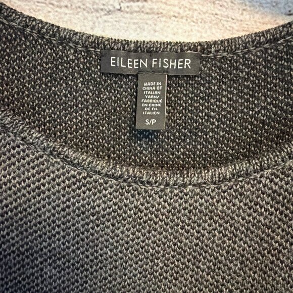 Eileen Fisher 100% Extra Fine Merino Wool Sweater Tunic Size S - Picture 2 of 4